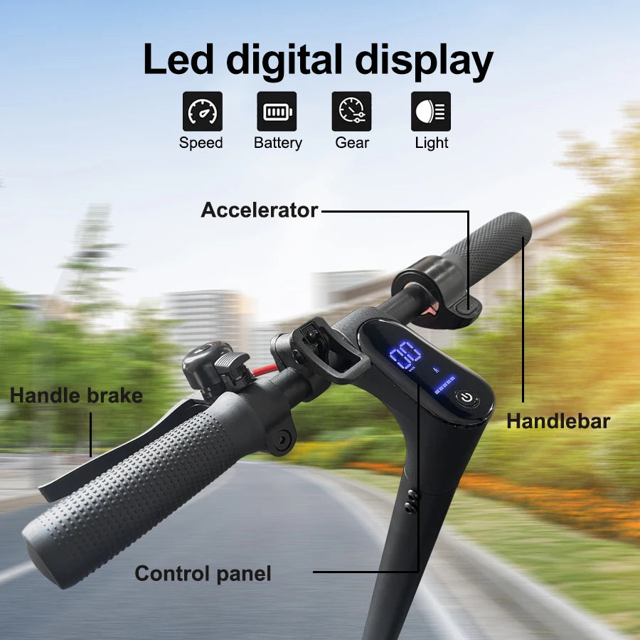 WILDSTRIDE ELECTRIC SCOOTER - 350W, 25 KM Range - Smart City Rides