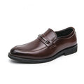 CLASSIC STEP - Men's Formal Leather Slip-On Loafers - Business, Office & Wedding Dress Shoes