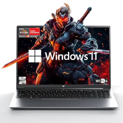 ACEMAGIC 16" FHD Laptop AMD Ryzen 9 6900HX Laptop 16GB DPDDR5 RAM 512GB SSD Backlit Keyboard Full-Featured Office Gamin Notebook