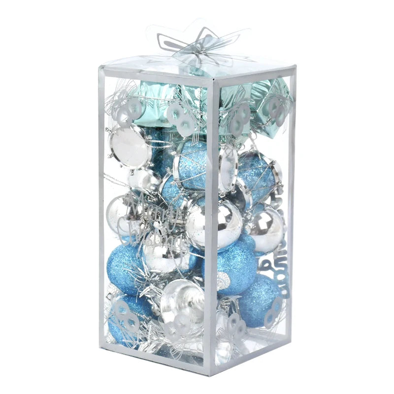 Christmas Bauble Set - 32 Pieces - Two Colour Palettes
