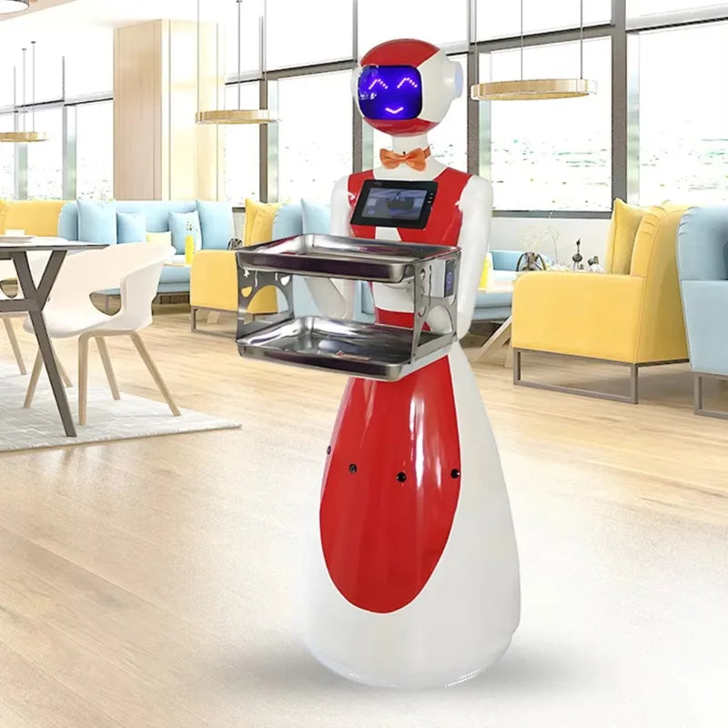 LiDAR Delivery Robot - Multi-Tray Service - 8-Hour Runtime
