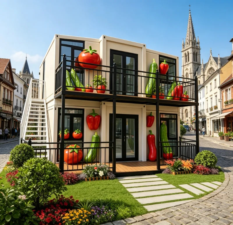 Foldable Expandable Container House 2-4 Bedroom