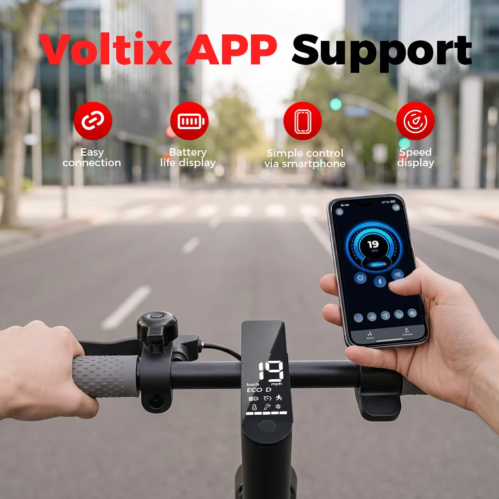 W3C ELECTRIC SCOOTER - 500W, 30 KM Range - Smart City Rides