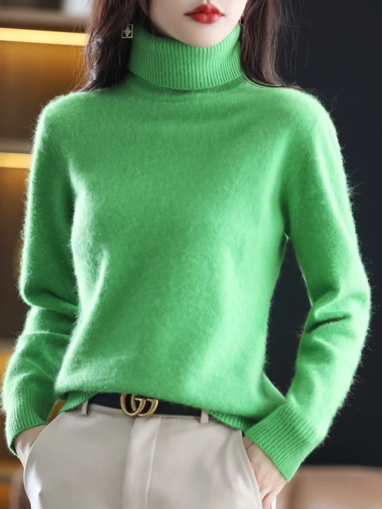 Cashmere Cloud Turtleneck Sweater