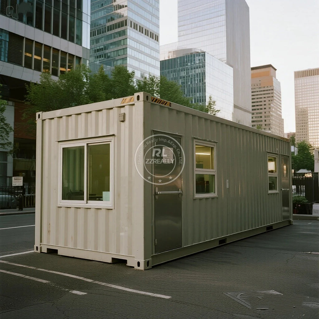 Two-Story Container House - modular prefab - flexible spaces