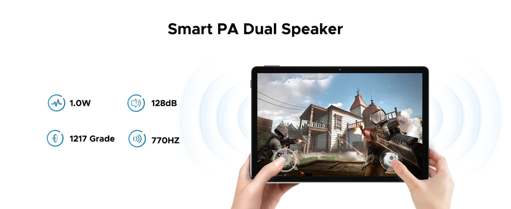 DOOGEE U11 11" Android 16 Tablet - 90Hz, 4GB+128GB, 8580mAh, Widevine L1