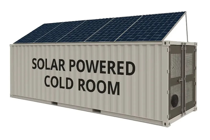 Solar Cold Storage Room - 20 ft - Off-Grid Refrigeration