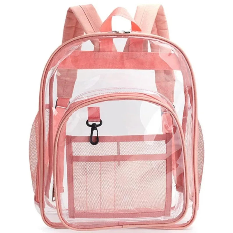 Transparent School Backpack Clear