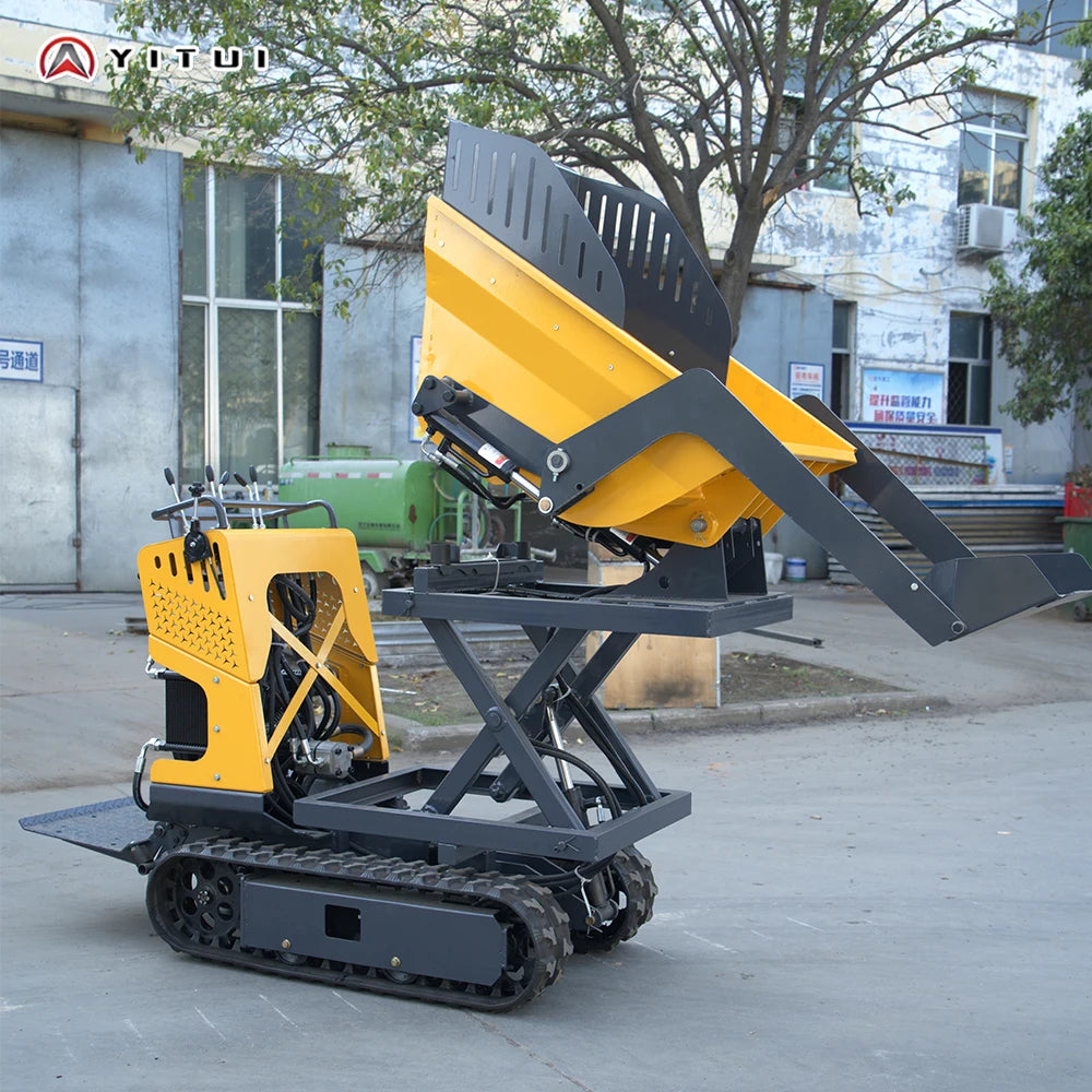 MINI TRACKED DUMPER - Self-Propelled, 500 kg Listed - Narrow-Site Hauling