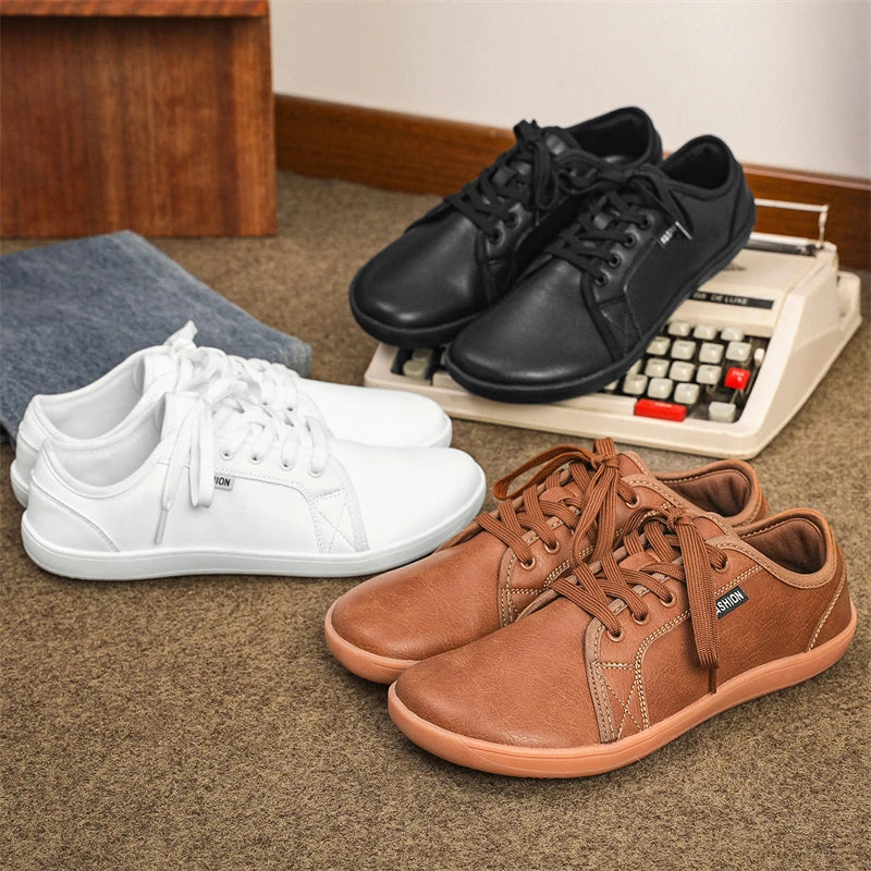 BARE GROUND - Unisex Minimalist Wide Toe Barefoot Shoes - Lightweight Casual Walking & Sports