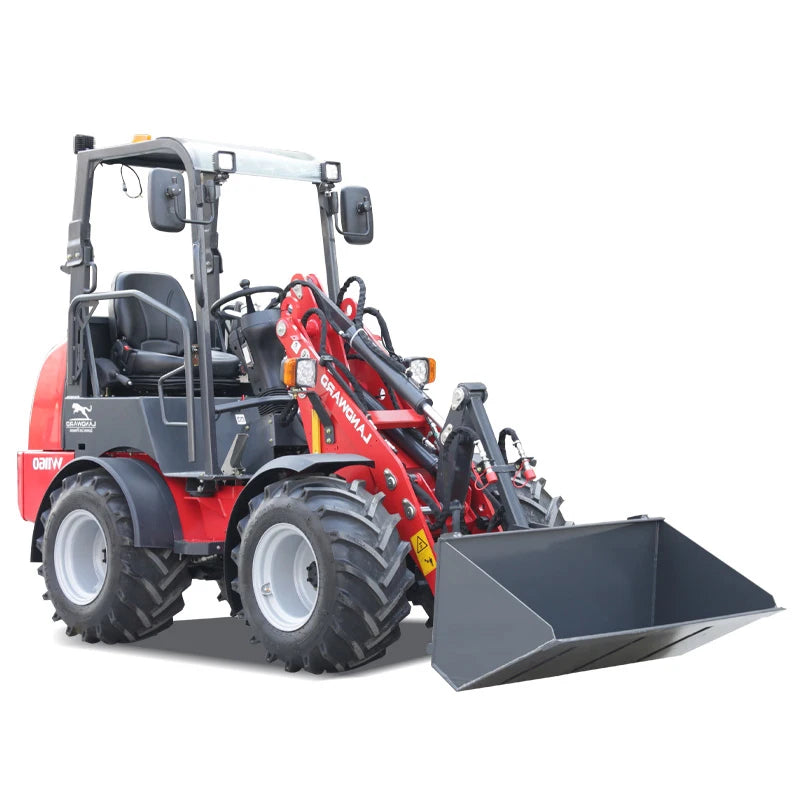 Compact Wheel Loader - Kubota Engine Options - Farm Work