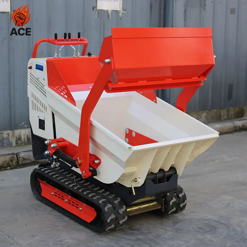 MINI CRAWLER DUMPER - Tracked, Concrete Mixer - Compact Site Work