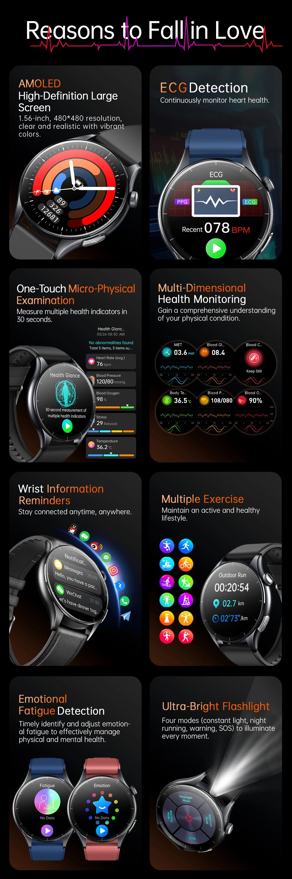 XIAOMI Smart Health Watch 1.56 AMOLED NFC