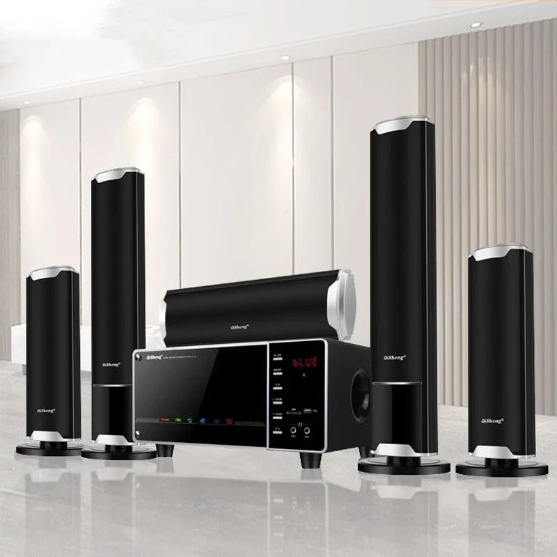 5.1 Home Theater Sound System - 1000W Bluetooth Surround