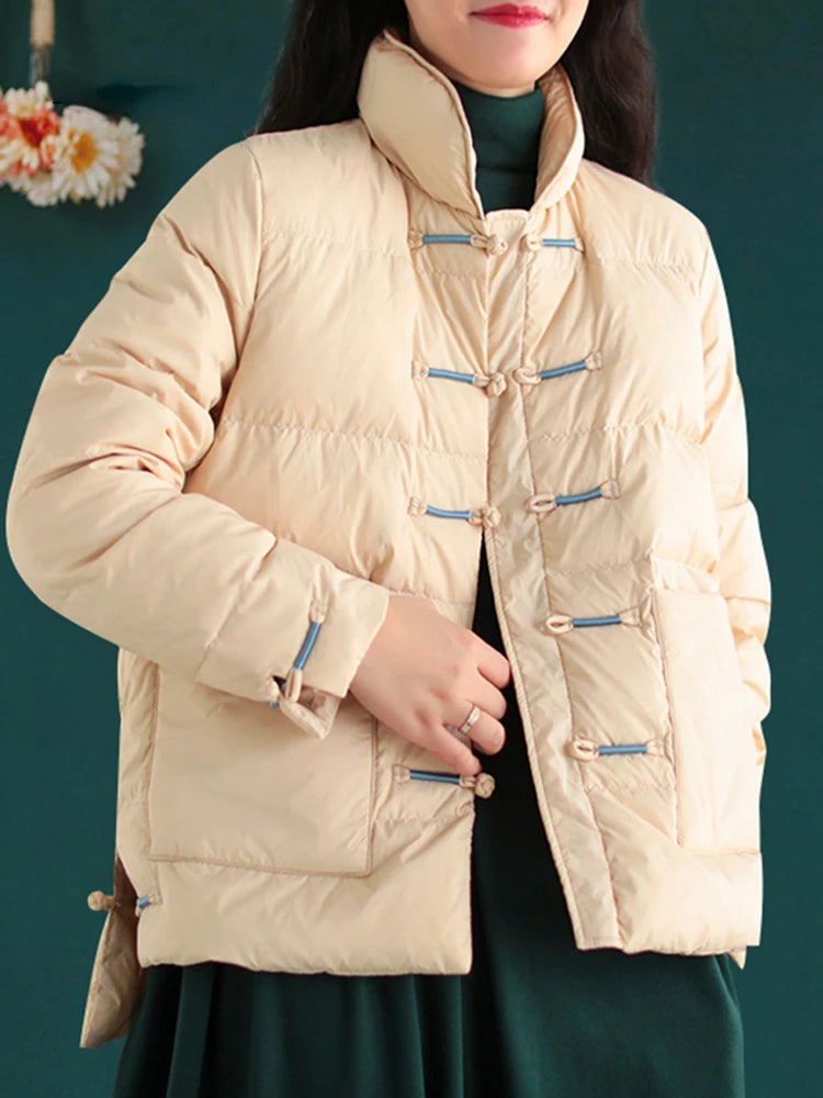 Slim Short Padded Jacket - Vintage Indie Style