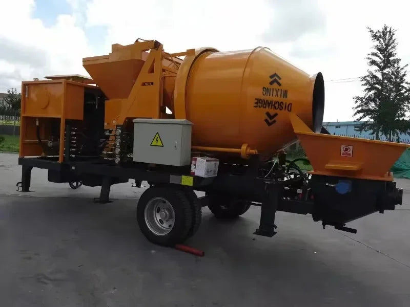 Yugong Mobile Concrete Pump Mixer - 22 m³/h - Diesel