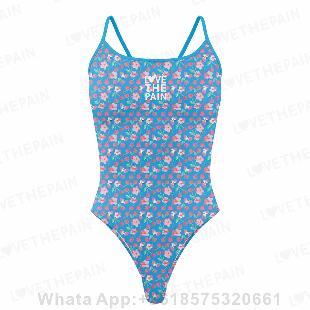 Women Swimsuit Pro Team Training Sexy One-piece Comfortable Suit Swimwear Functional Training Swimsuit Open Water Swimminggown
