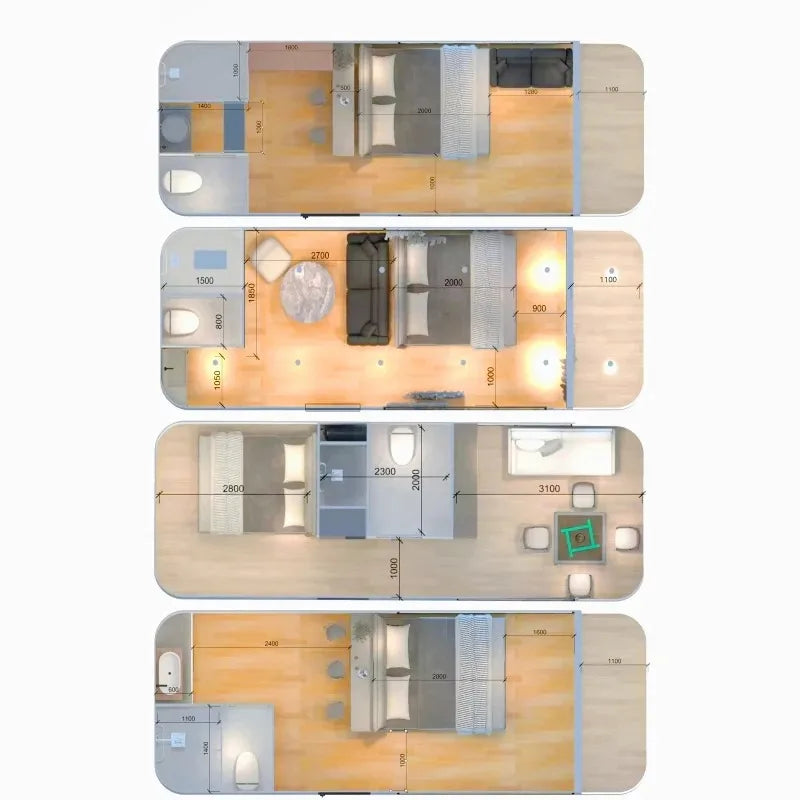 YG Space Capsule Villa - Expandable Travel House Fast-Build Prefab