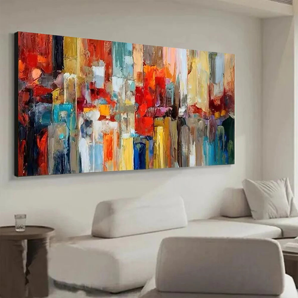 Abstract Canvas Poster Collection - colorful designs - wall decor