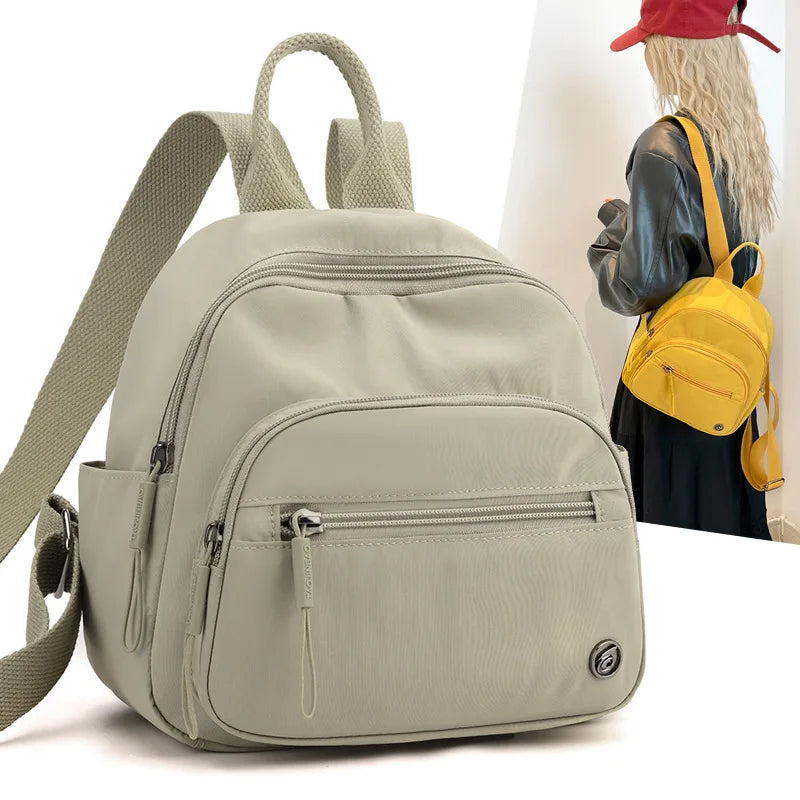 Lightweight Nylon Mini Backpack