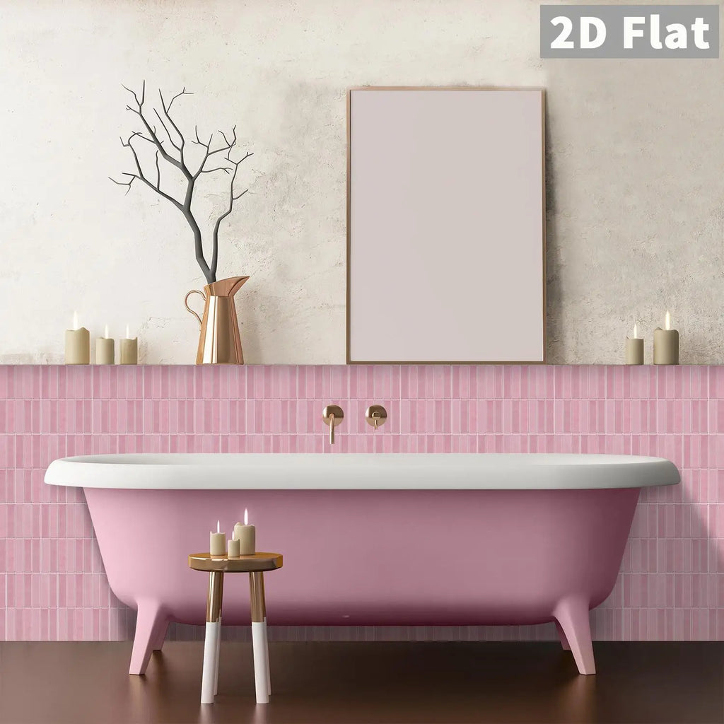 PEEL & STICK TILE STICKERS - PVC - Kitchen & Backsplash Decor