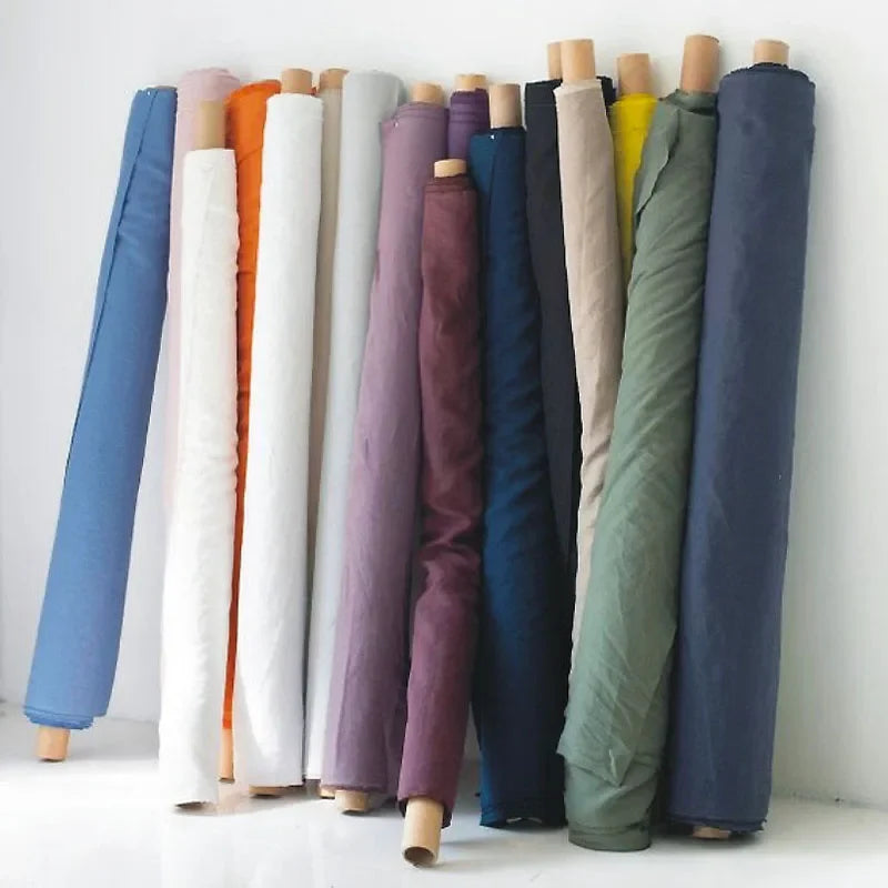 100% French Linen Fabric – 280cm Wide, By the Meter
