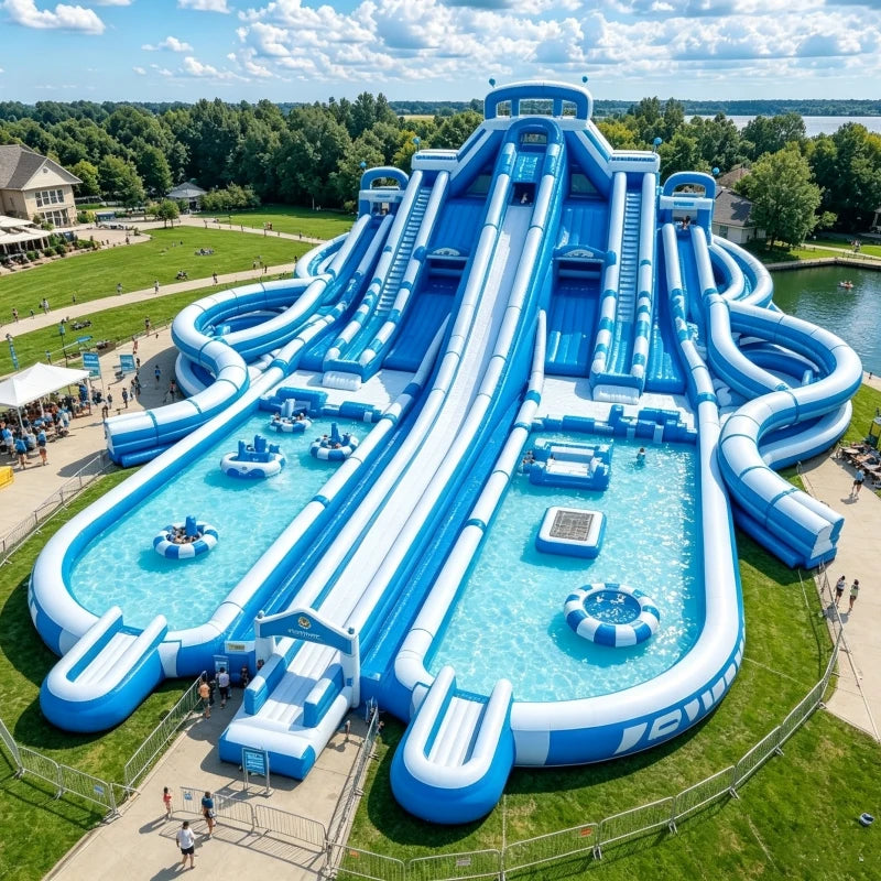 Commercial Inflatable Water Park - Custom Build - Big Splash