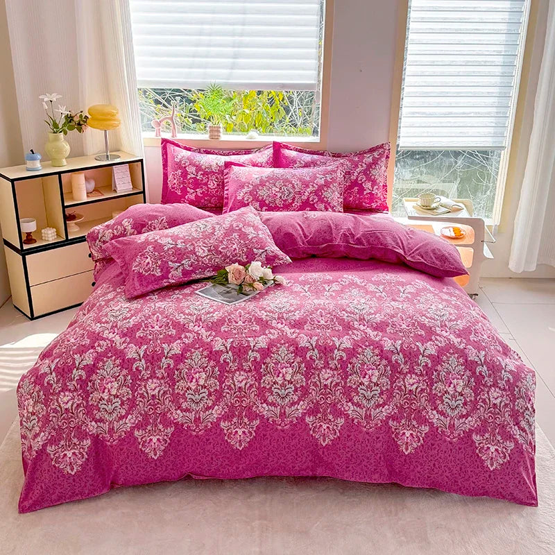 PATTERN PLAY - Printed Duvet Cover Set - 3pc, Reactive Print, Hotel & Home