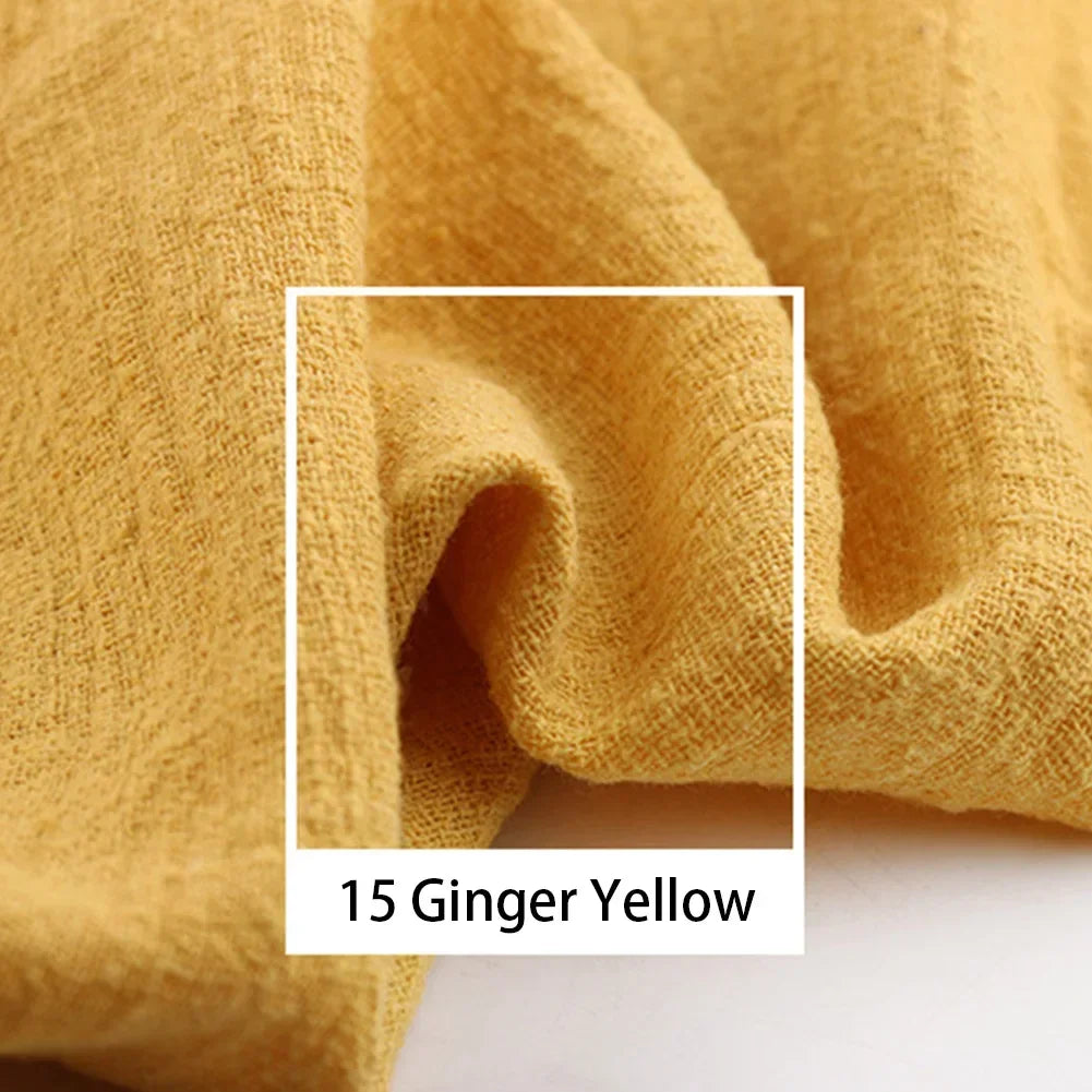 Soft Cotton Cambric Fabric – 130cm Wide, 16 Colors