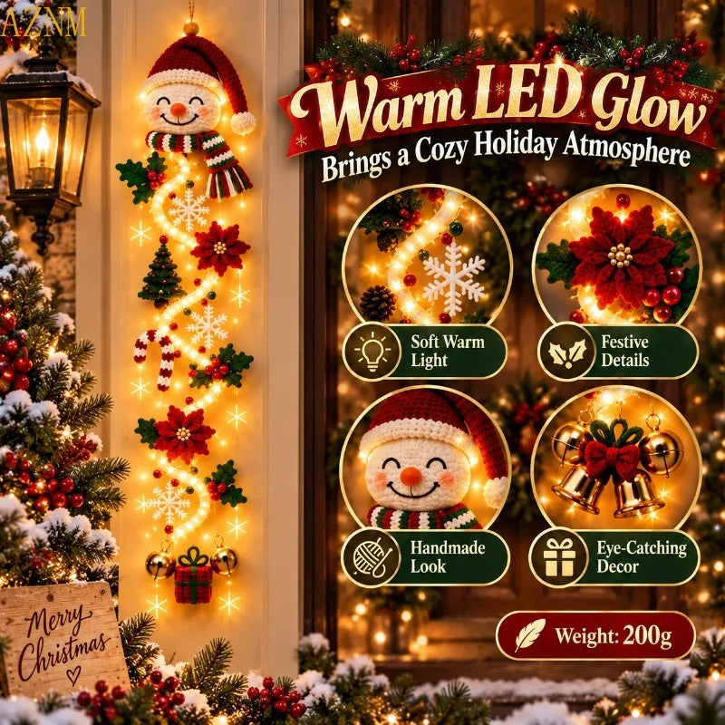 Lighted Christmas Character Hangings - Six Styles - Warm Welcome