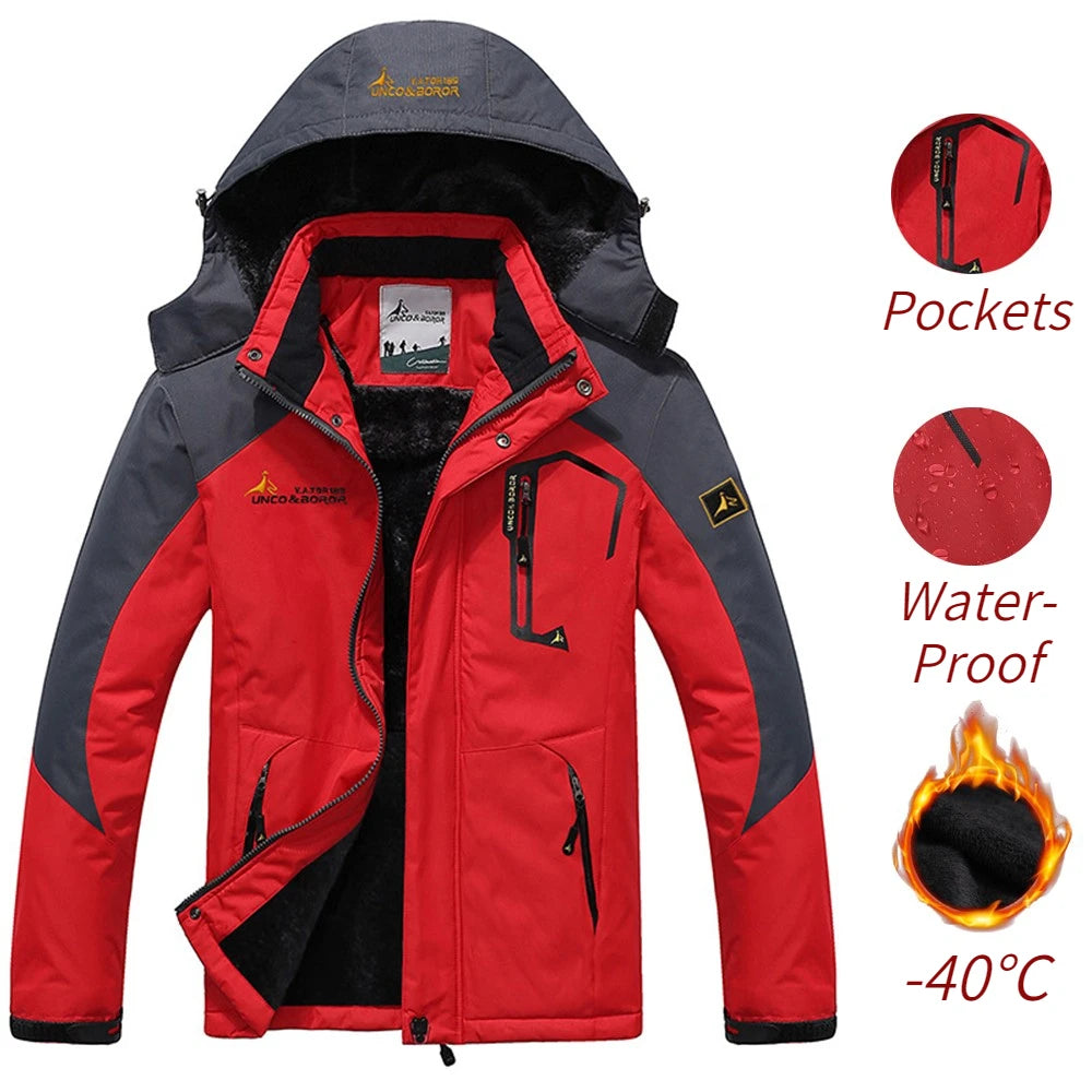 FROST GUARD - Men's Winter Fleece-Lined Parka - 5 Colors, L-6XL