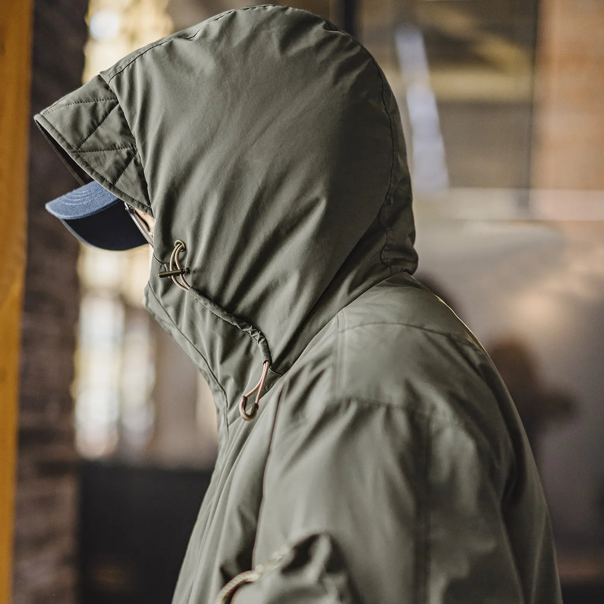 Men's M-51 Down Parka - Fishtail Style - Winter Streets