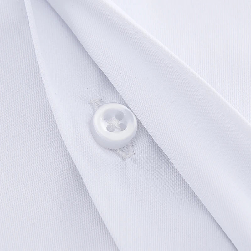 FRENCH CUFF - Men's Dress Shirt - Long Sleeve, Elegant England Style