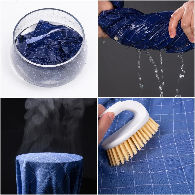 100% Cotton Oxford Men Shirts Long Sleeves Plaid Soft Regular Fit Formal Dress Shirt Pocket Social Blouse Male Clothes S-7XL