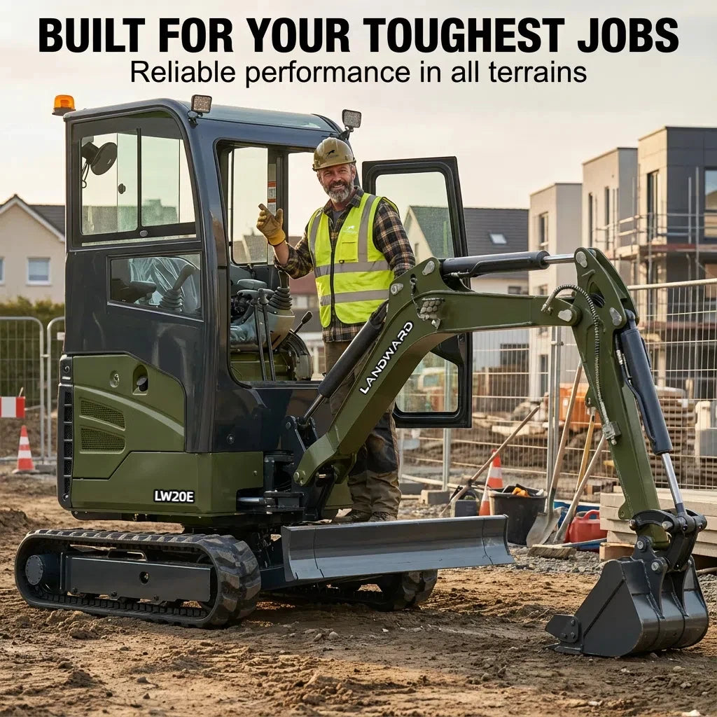 LANDWARD MINI EXCAVATOR - XT10–XT35U Models - Compact Site Work