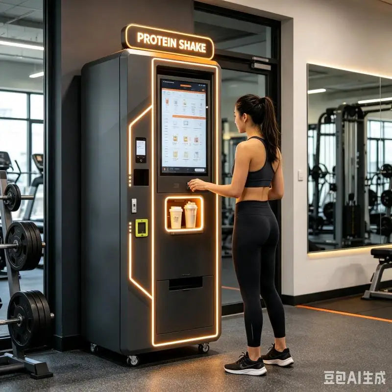 Automatic Protein Shake Vending Machine