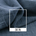 SLUB COTTON LINEN CREPE FABRIC - 135cm Wide, 26 Solid Colours - Everyday Sewing