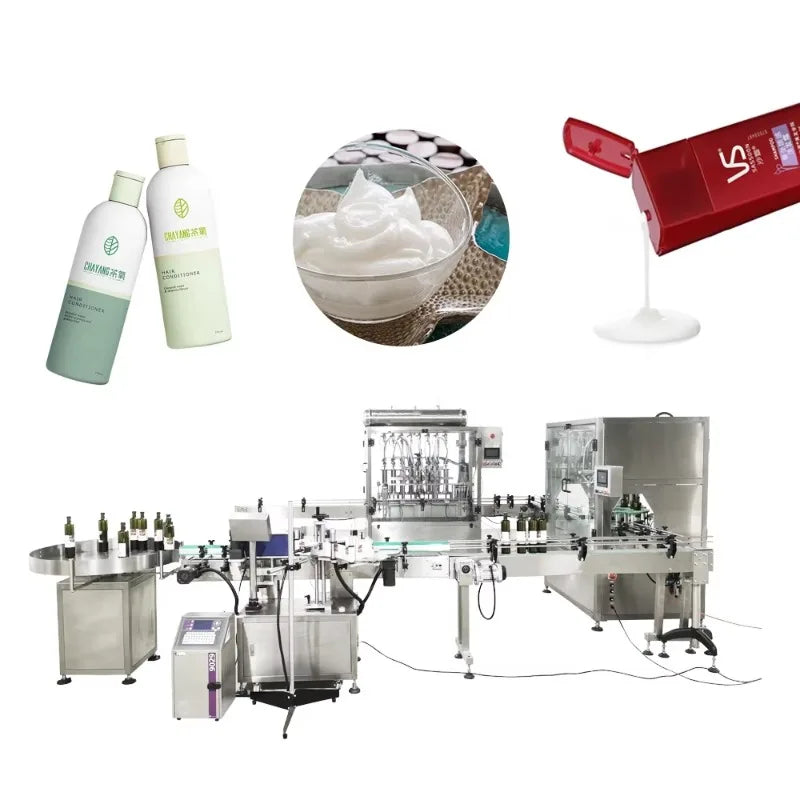 Liquid Filling Machine - PLC Bottling Line