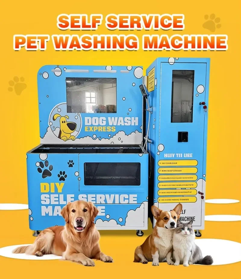 Pet Washing Machine - 6500 W - Stainless Steel