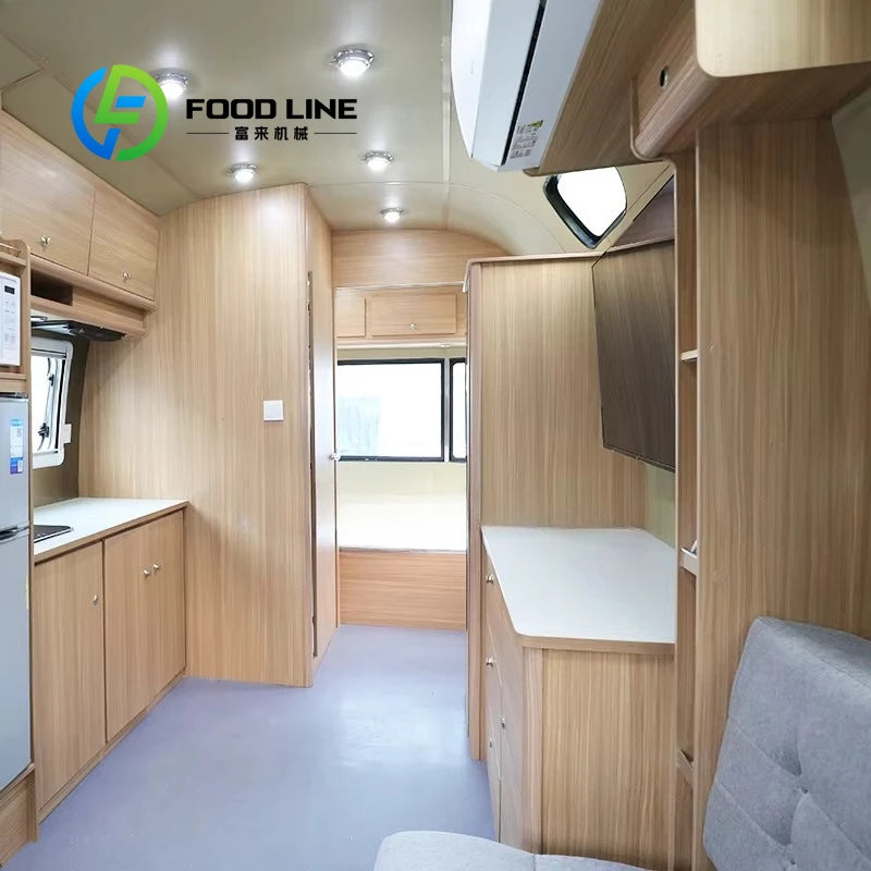 Customized Australian Standard ADR Certified Mini RV Camper Lightweight Mobile Caravan