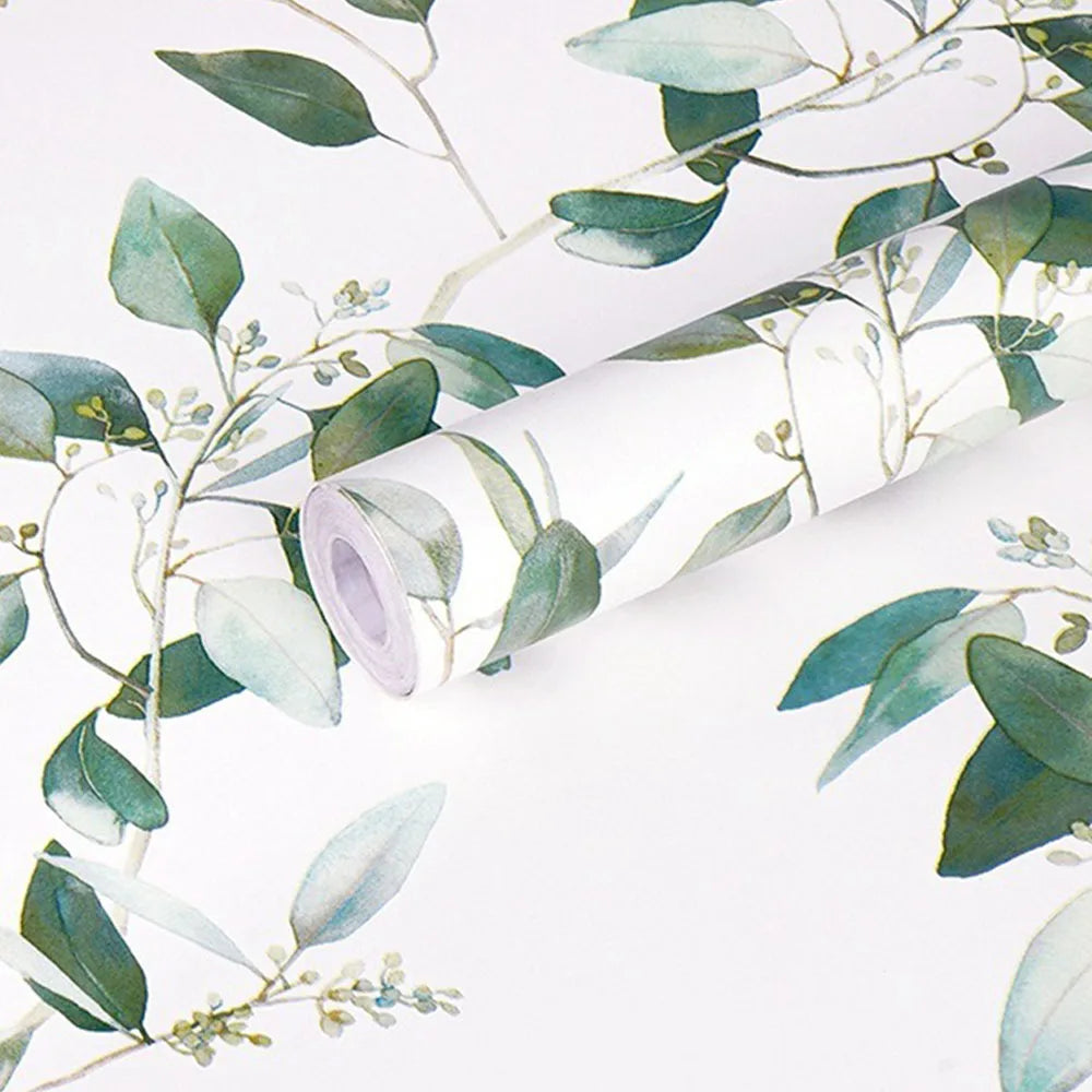 BOTANICAL FLORAL PEEL & STICK WALLPAPER - PVC Self-Adhesive, 5 Patterns - Quiet Rooms