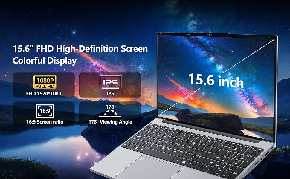 Apex i9 Ultra-Thin 15.6" - Win11 Pro Slim Laptop