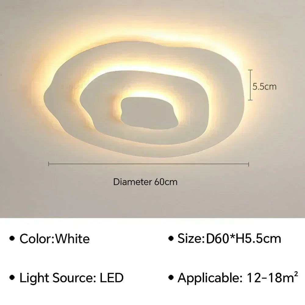 Nordic LED Ceiling Chandelier – 5 Styles, 4 Sizes, Dimmable Option