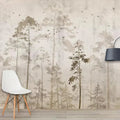FOREST BIRD MURAL - Custom Wall Wallpaper - 3D Nature Decor