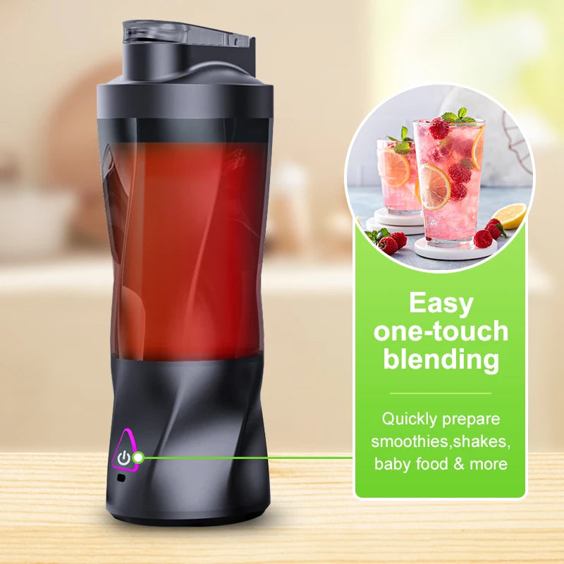 Portable Blender - 700 ml USB - Travel Smoothie Cup