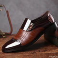 SHARP POINT - Men's Large Size Office Formal Shoes - Pointed Toe, Wedding & Daily Wear