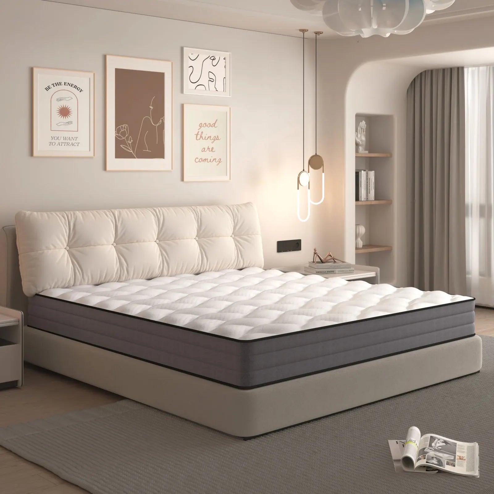 Pocket Spring Mattress 7-Zone – 1000 Springs, Lyocell