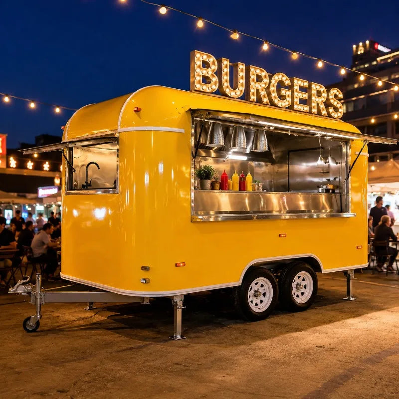 Desserts Food Trailer – Fully Equipped Custom Mobile Kitchen