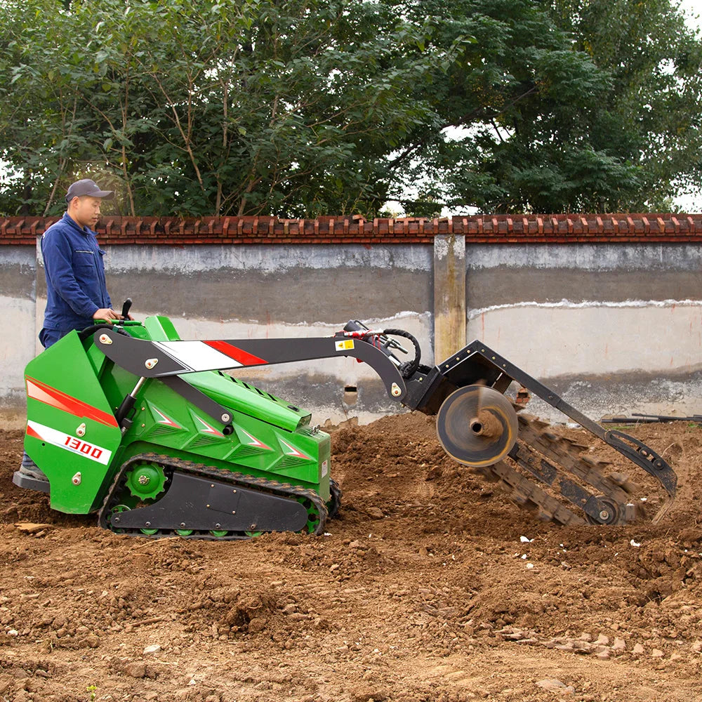 Mini Skid Steer Trencher - 0.35 m³ - 17.2 kW