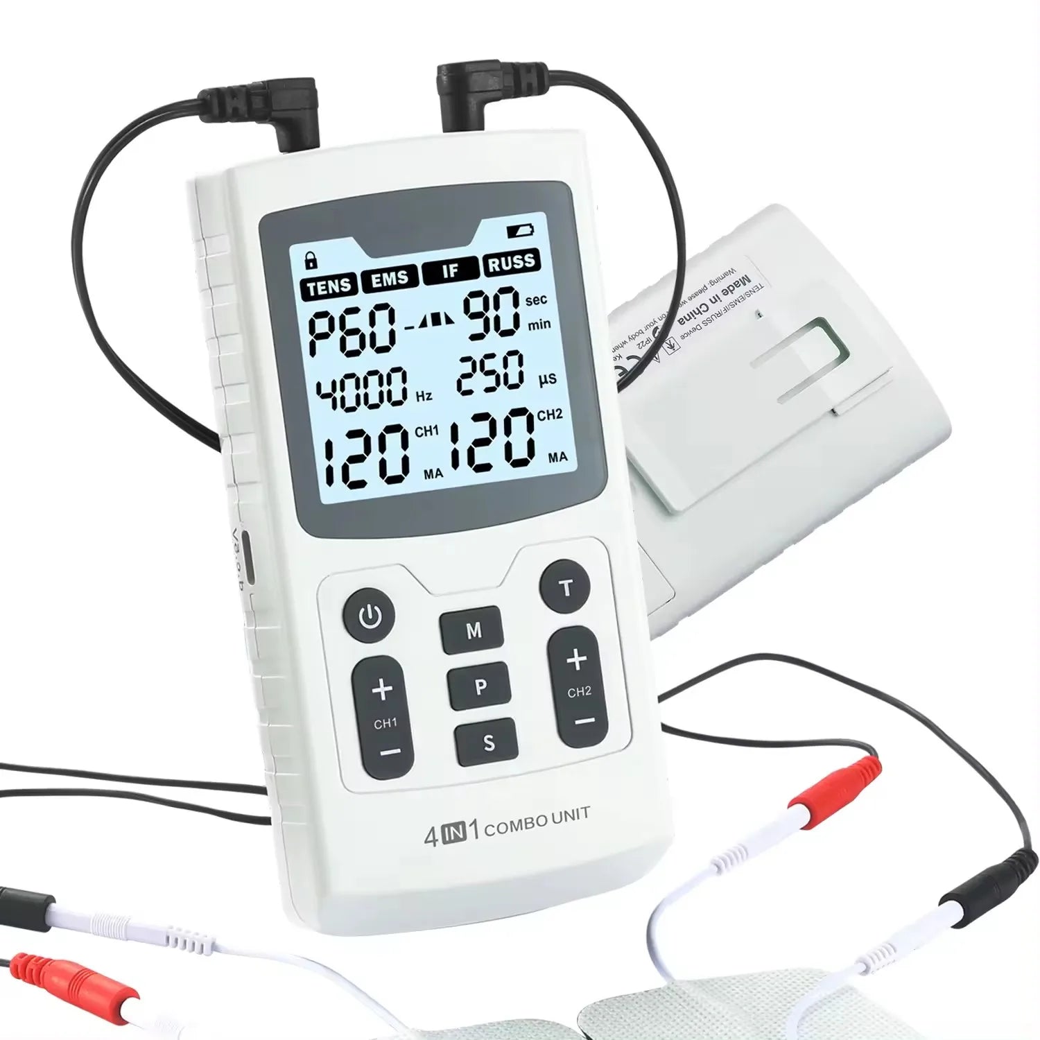 4-in-1 Physiotherapy Device – TENS/EMS/IF/RUSS